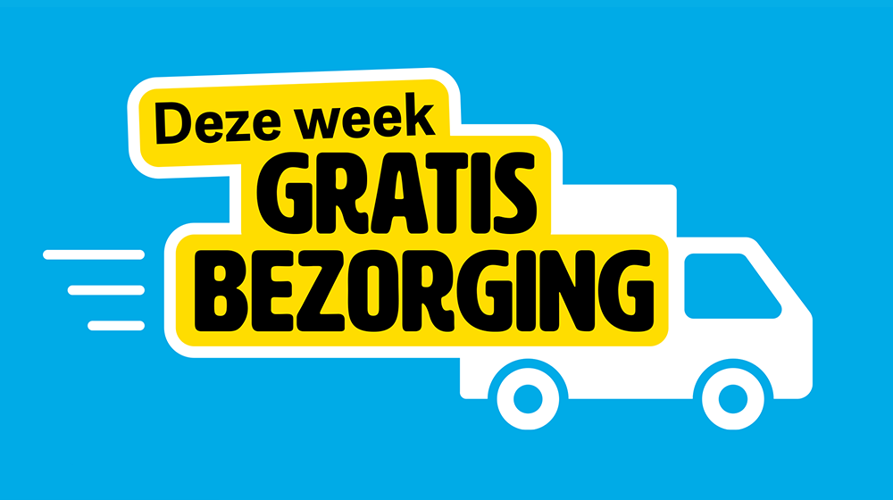 Laat je boodschappen gratis thuisbezorgen