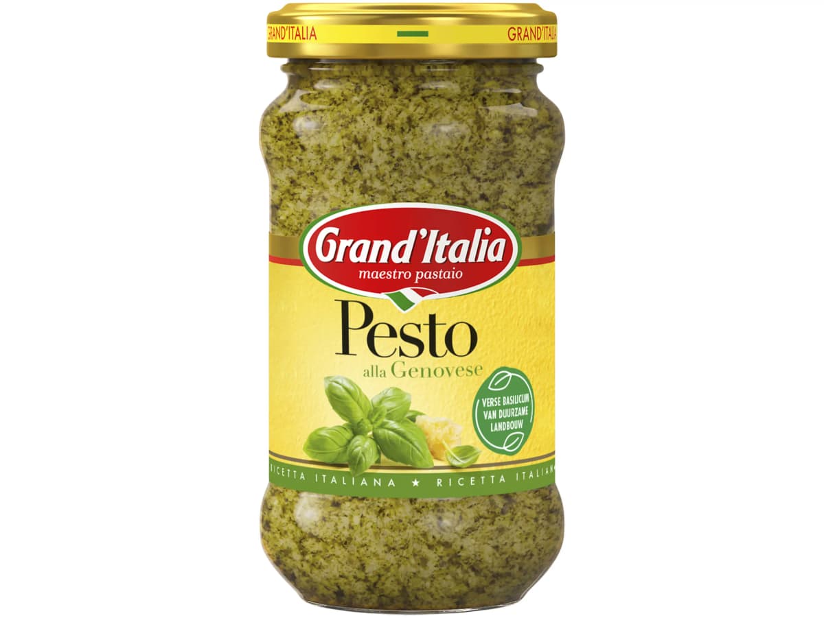 Pesto alla genovese met basilicum