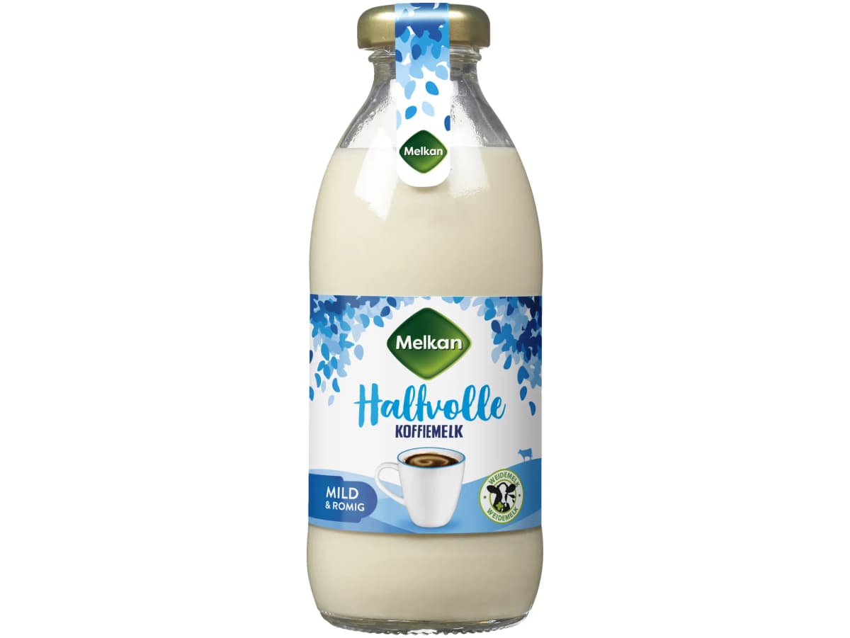 Halfvolle koffiemelk