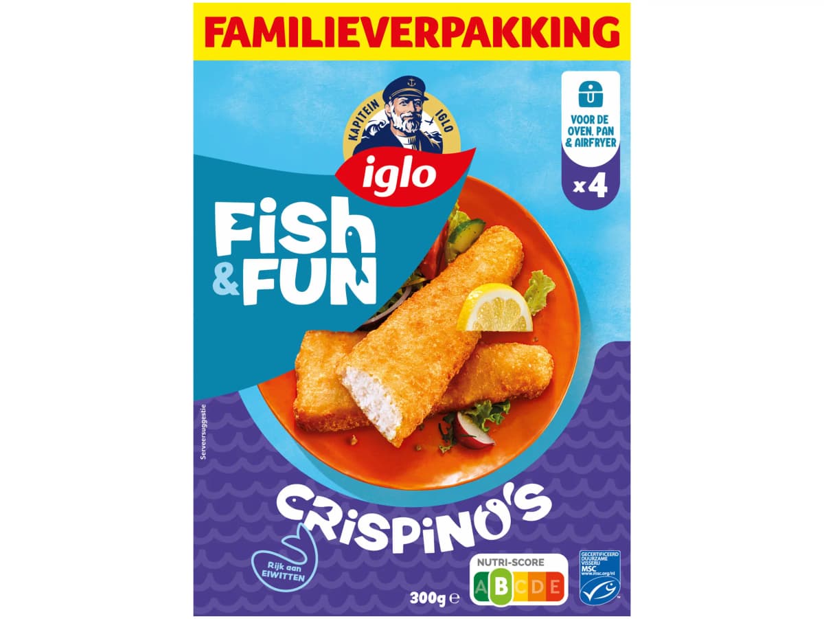 Fish & Fun Crispino's familieverpakking