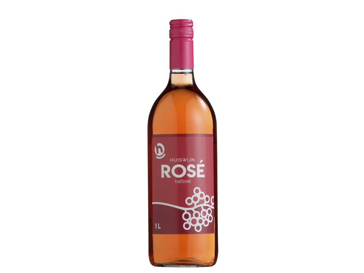 Huiswijn rosé half zoet