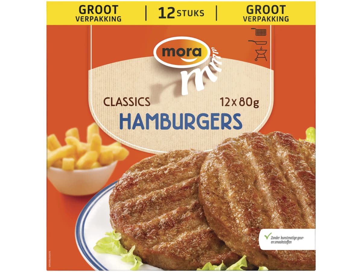 Hamburgers xtra groot