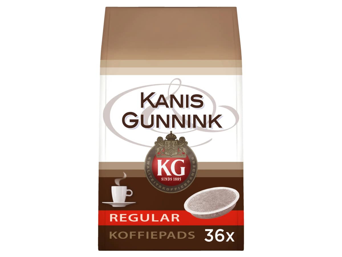 Regular koffiepads