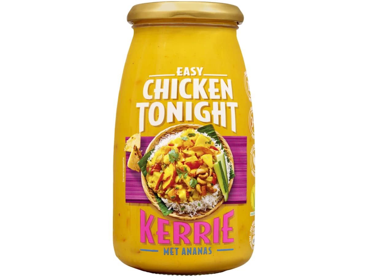 Roerbaksaus chicken tonight kerrie