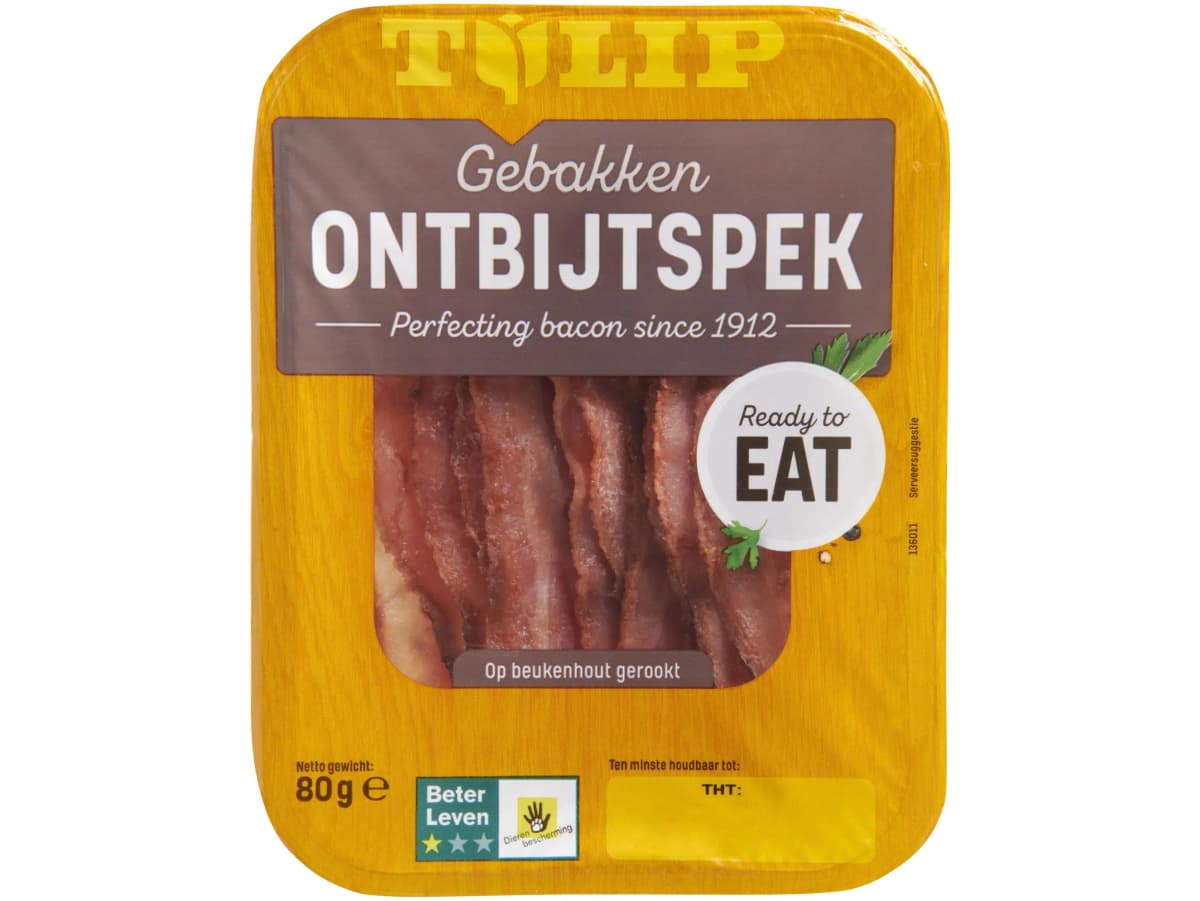Gebakken ontbijtspek