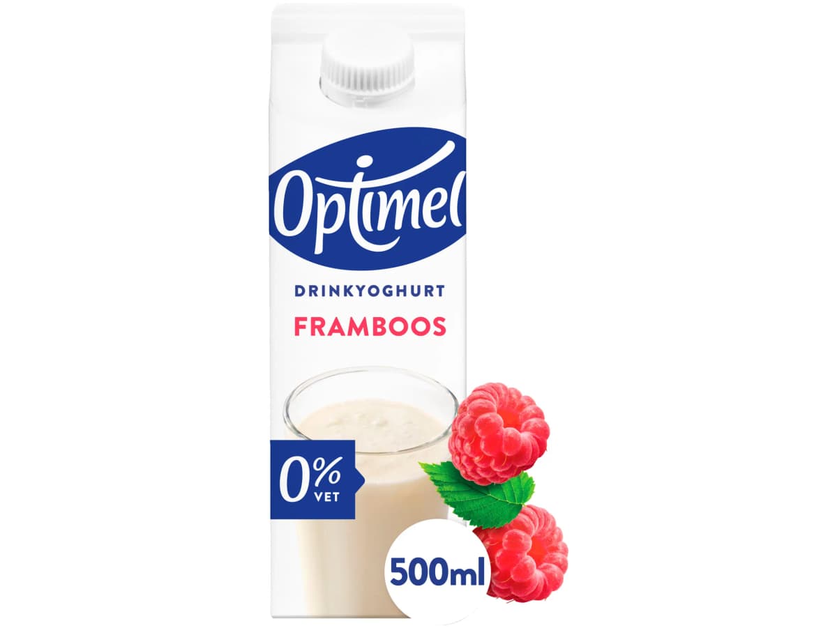 Drinkyoghurt framboos 0% vet
