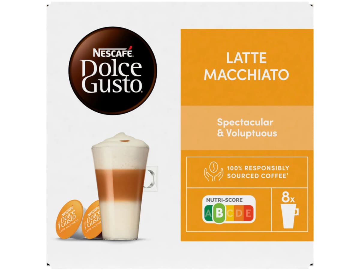 Dolce Gusto latte macchiato koffiecups