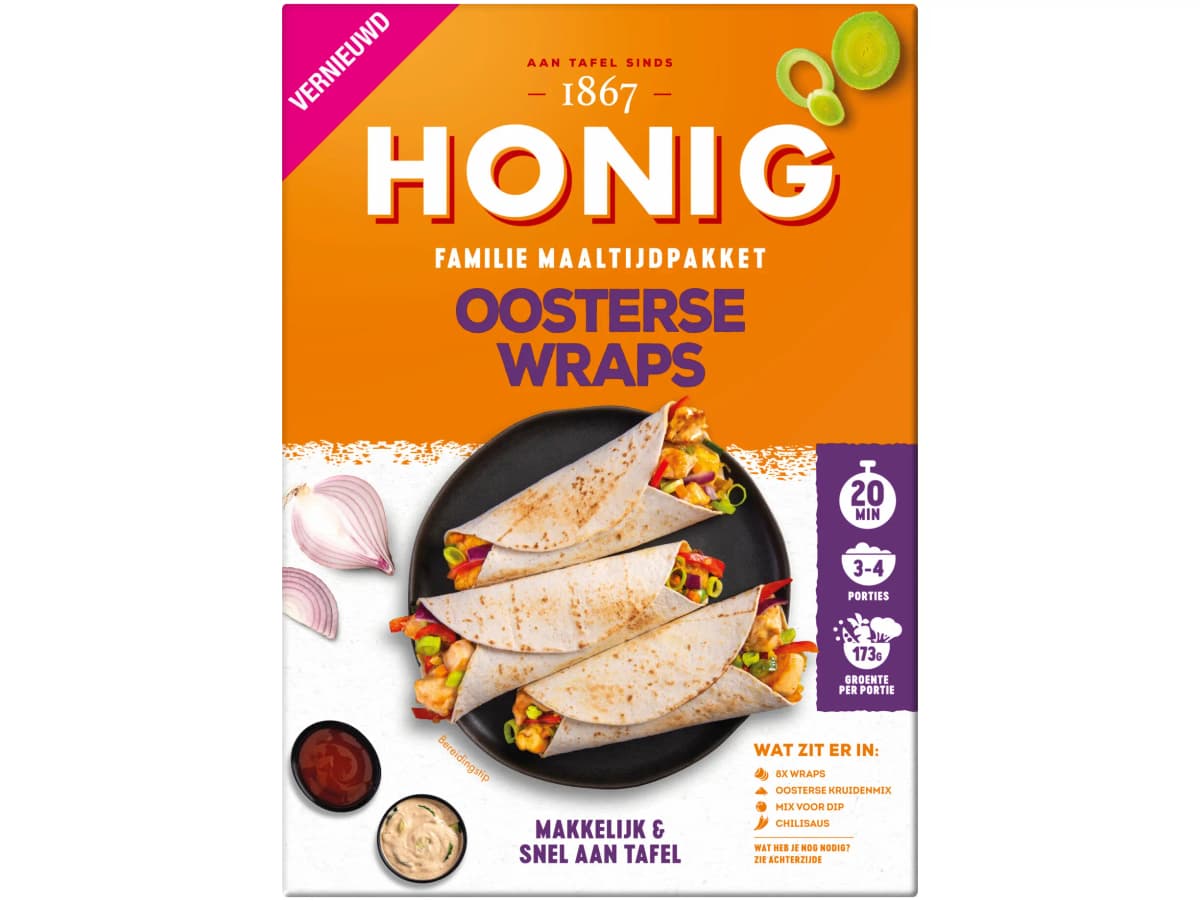 Familiegerecht Oosterse wraps