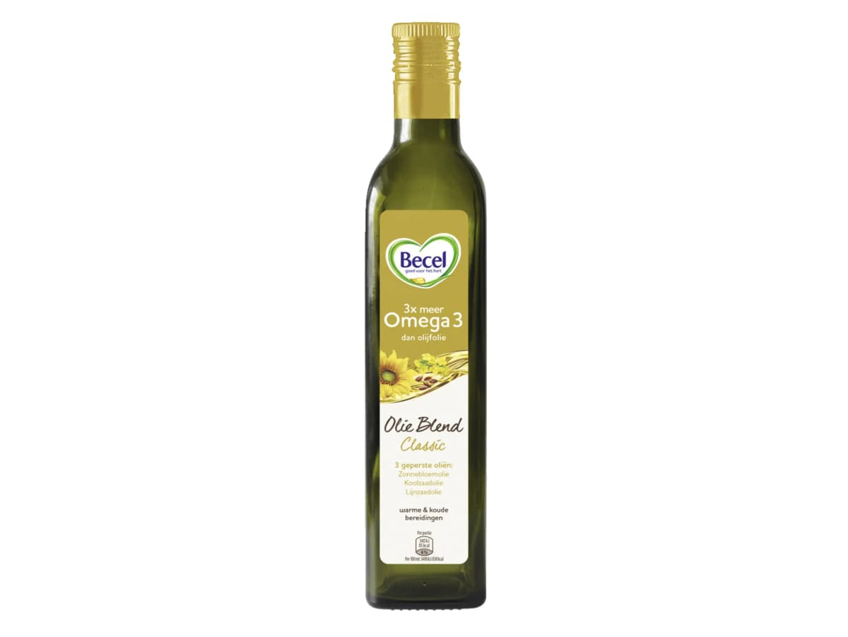 Olie blend met olijfolie vegan met omega 3 500ml