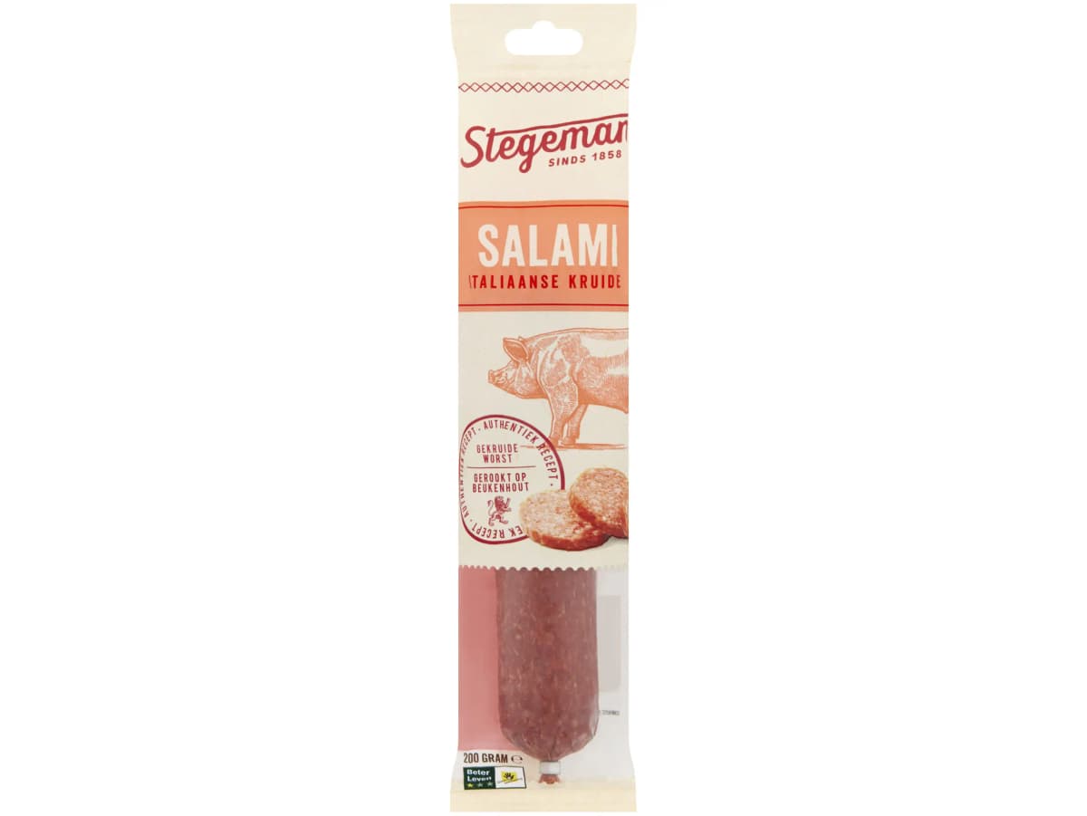 Italiaans gekruide salami