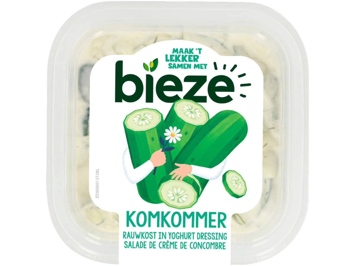 Komkommer rauwkost