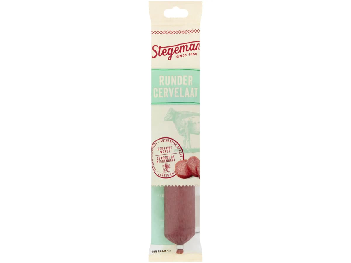Cervelaat puur rund Cervelaat puur rund
