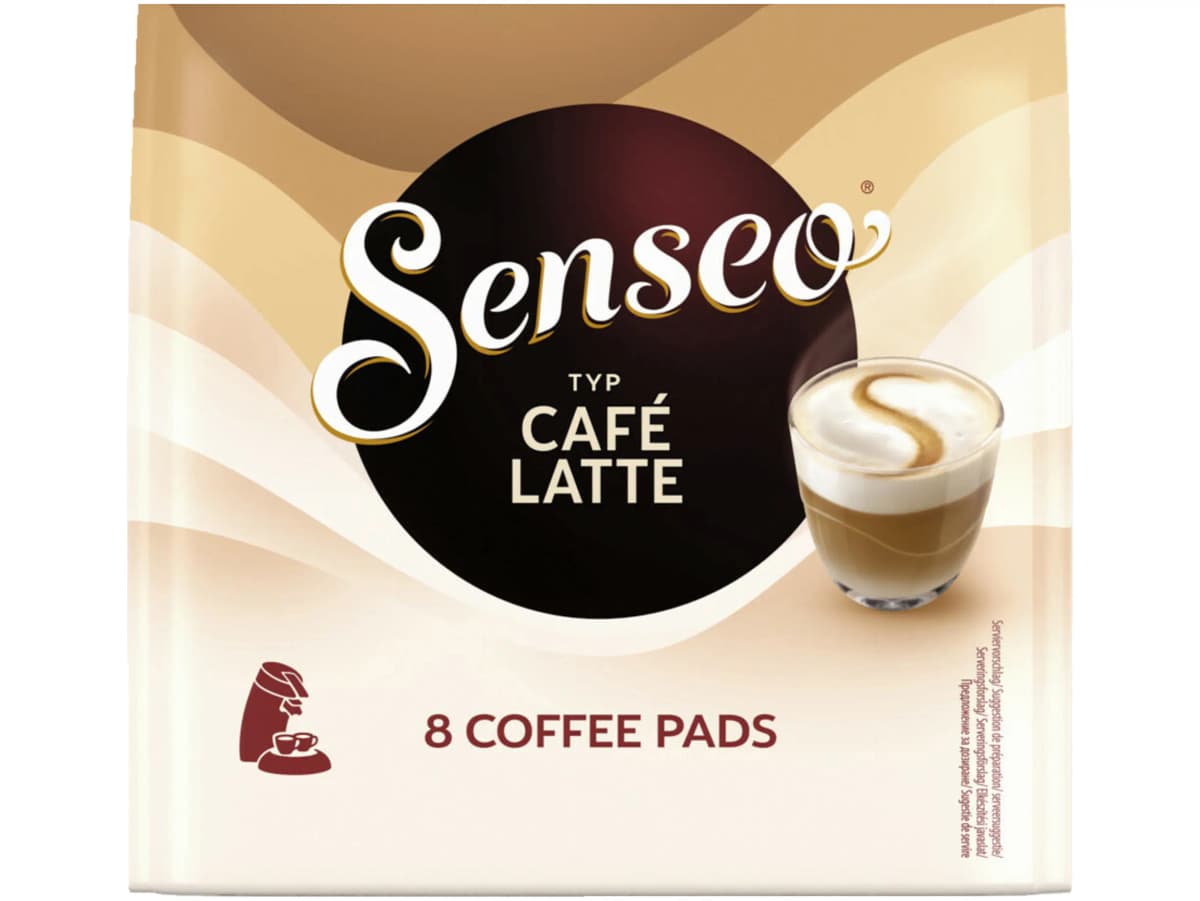 Café latte koffiepads
