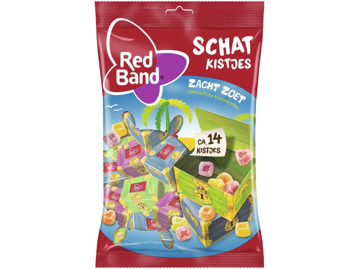 Schatkistjes snoep uitdeelverpakking