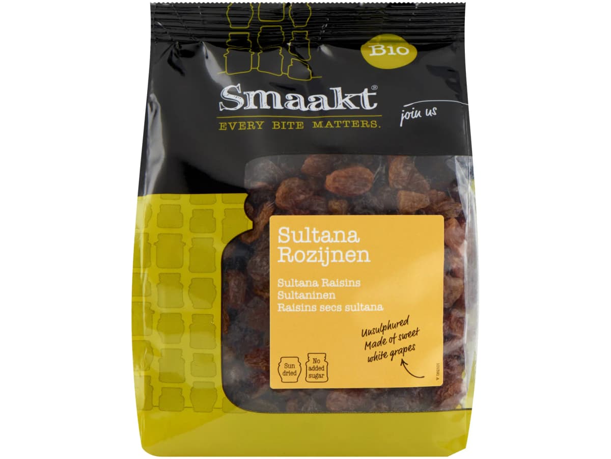 Rozijnen sultana