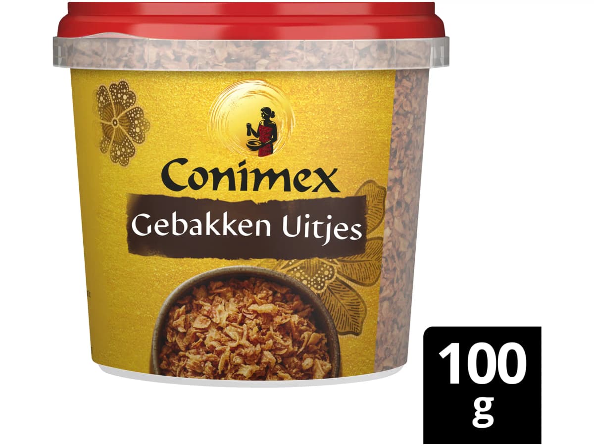 Bakje gebakken uitjes