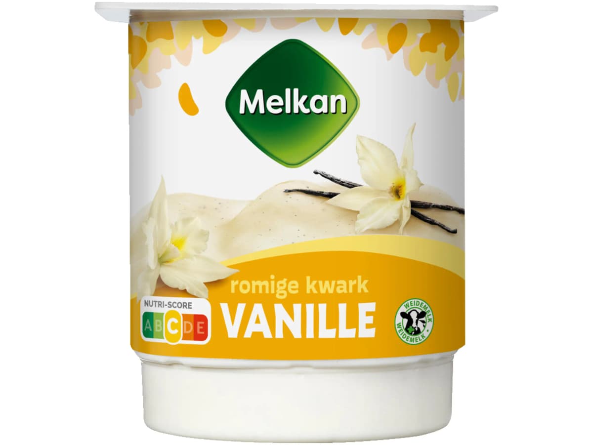 Halfvolle vanille kwark