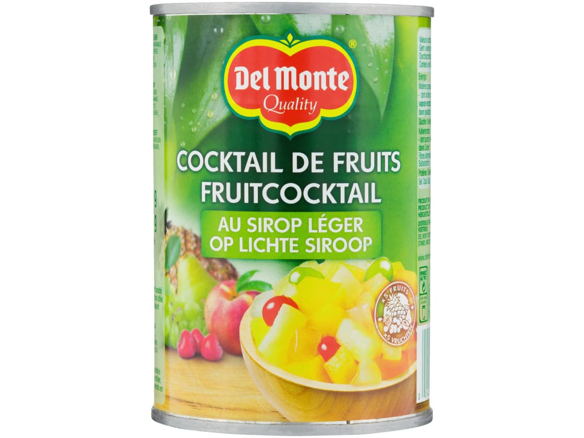 Fruitcocktail op lichte siroop Fruitcocktail op lichte siroop