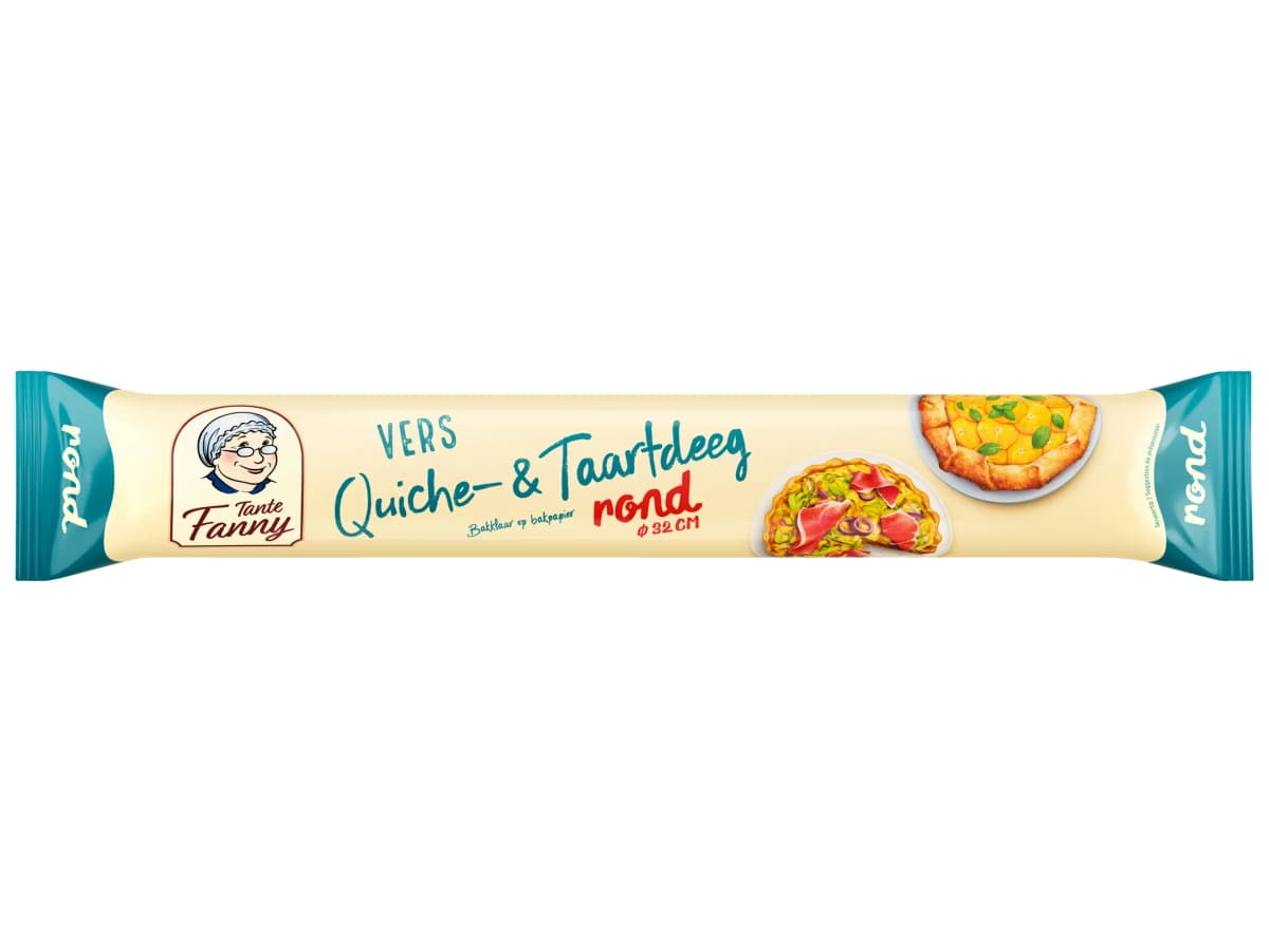 Vers quiche- en taartdeeg