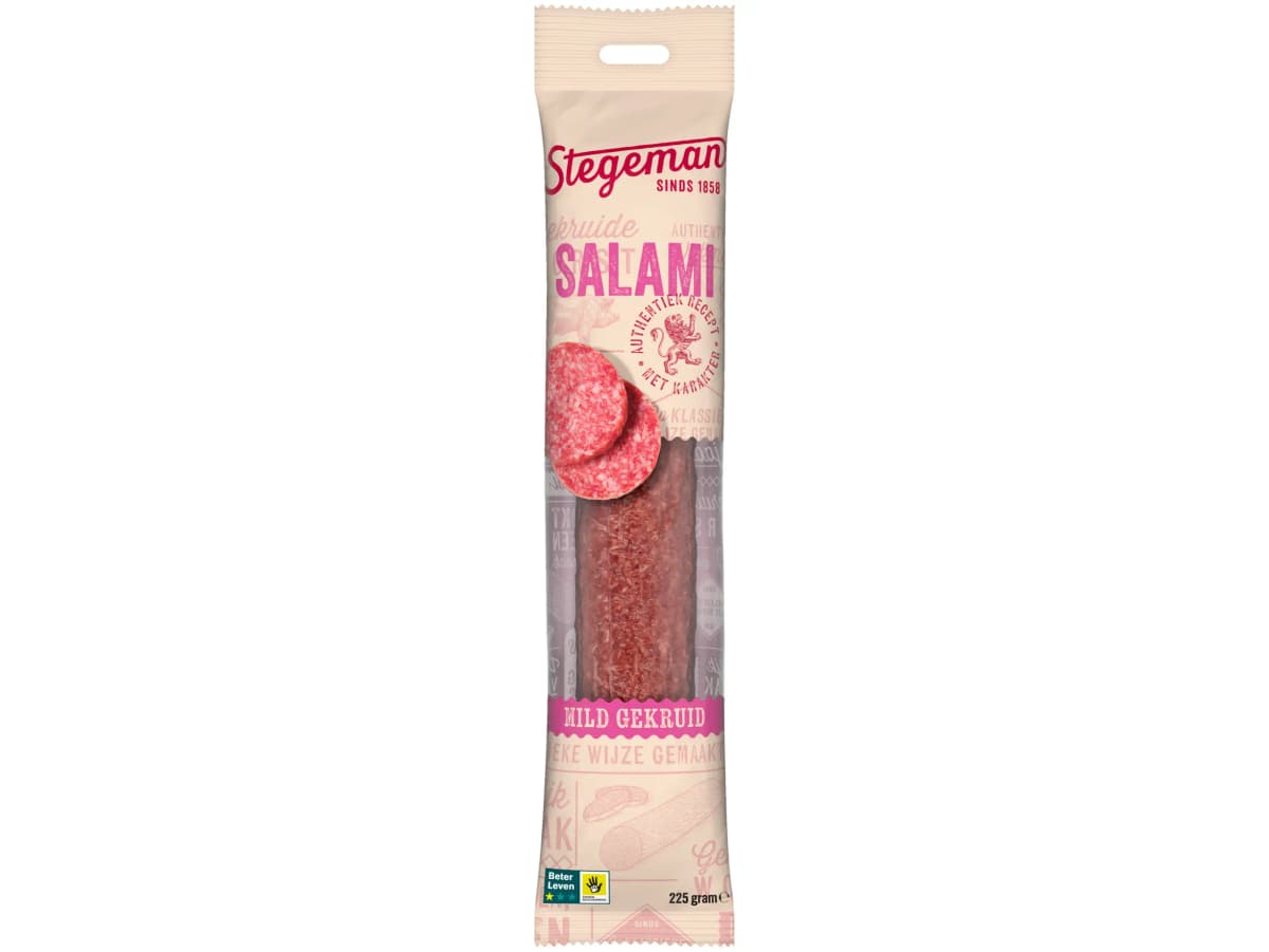 Mild gekruide salami