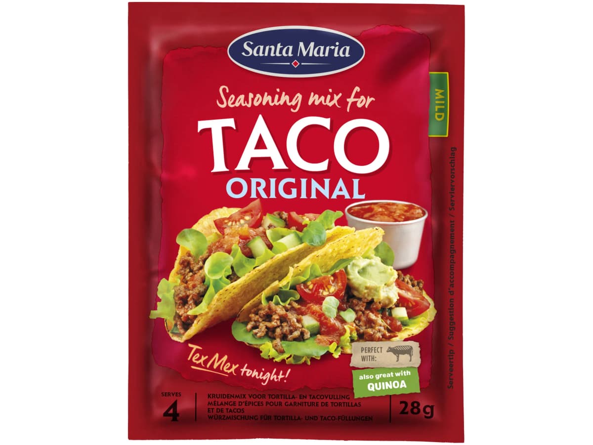 Taco seasoning mix 28g