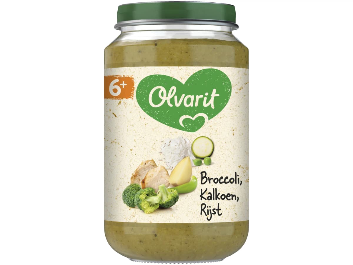 6+ Maanden Broccoli Kalkoen Rijst 6+ Maanden Broccoli Kalkoen Rijst