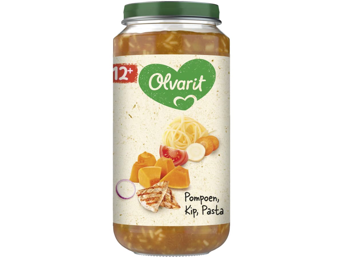 12+ Maanden Pompoen Kip Pasta 12+ Maanden Pompoen Kip Pasta