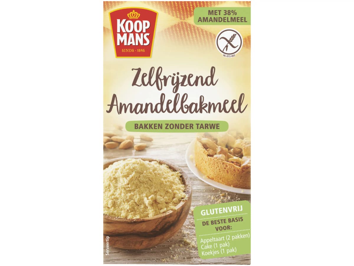 Zelfrijzend amandelmeel