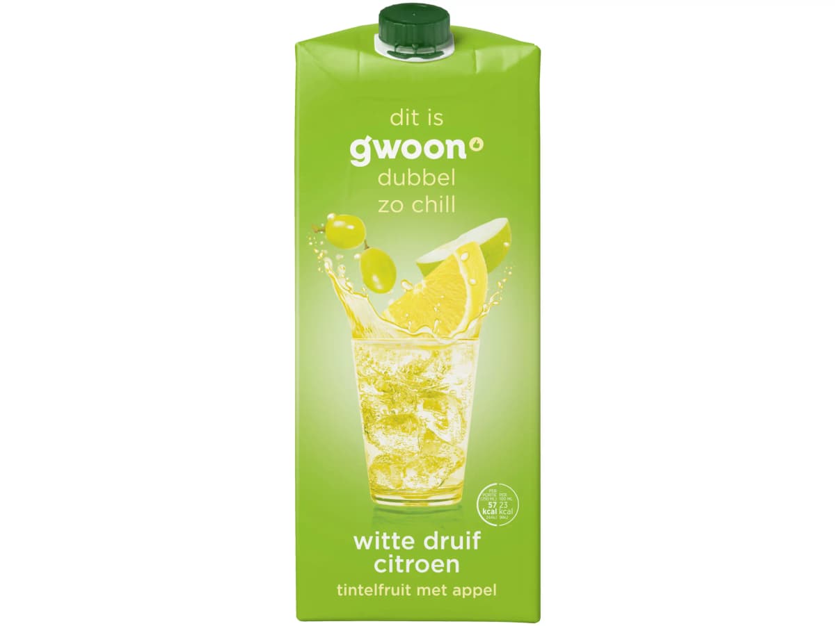 Tintelfruit witte druif citroen