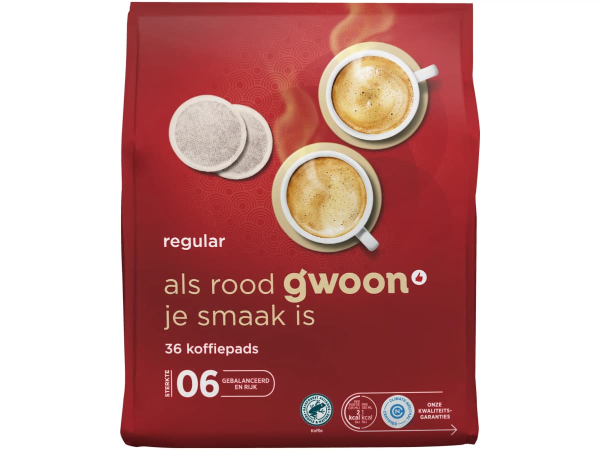 Koffiepads regular