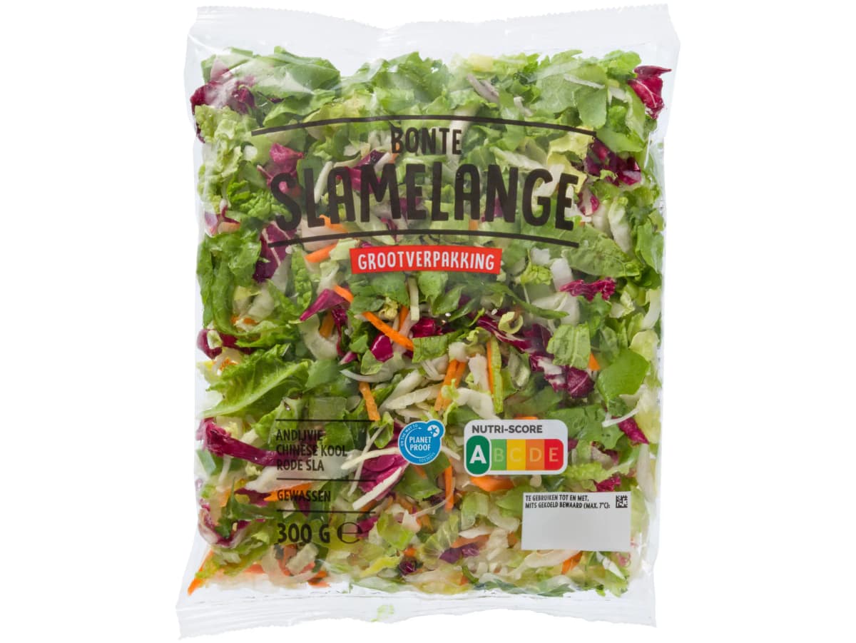 Bonte slamelange