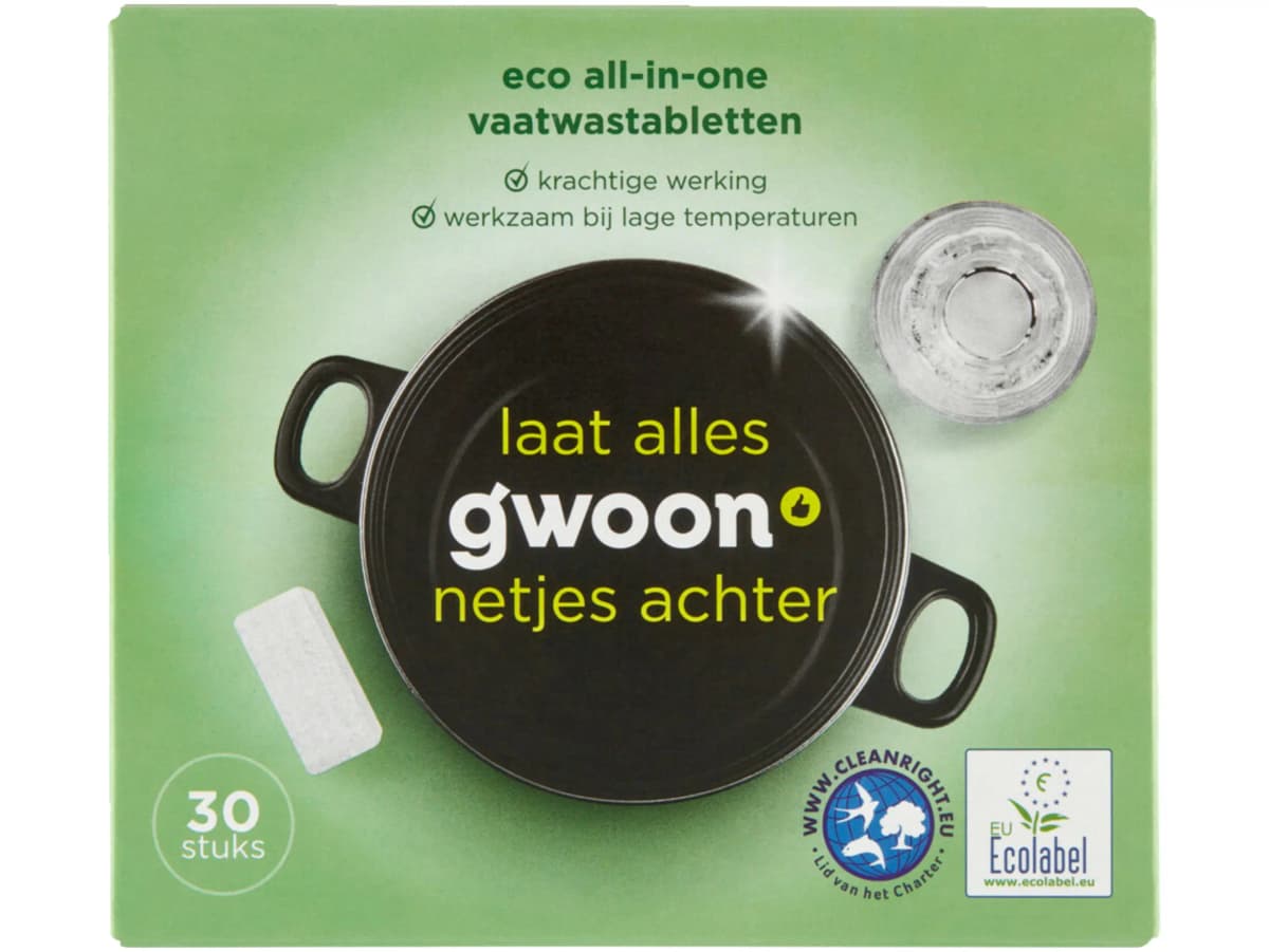 Vaatwastabletten eco all in one