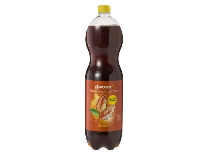 Ijsthee koolzuurhoudend