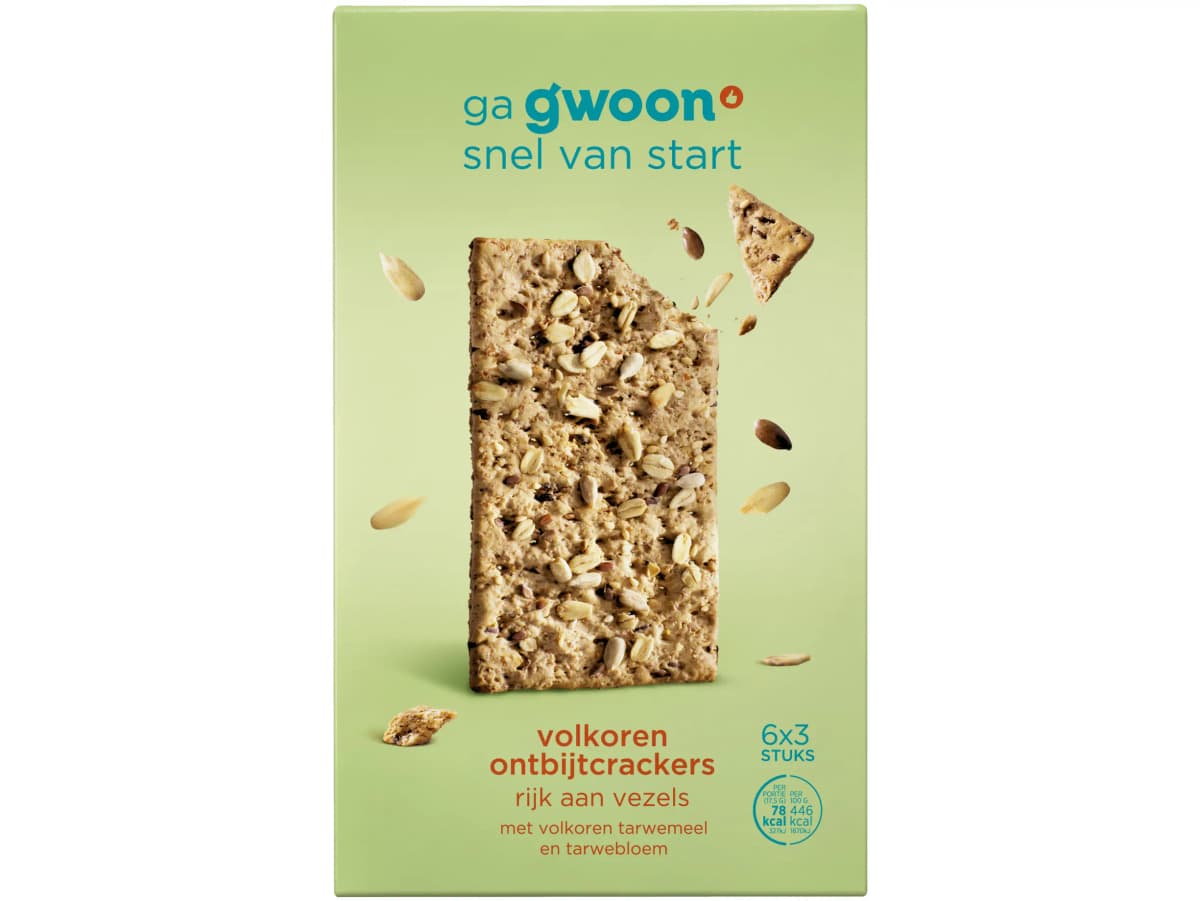 Ontbijtcrackers volkoren