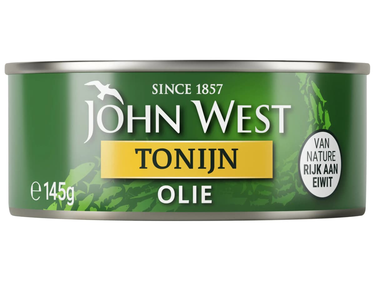 Tonijnstukken in zonnebloemolie