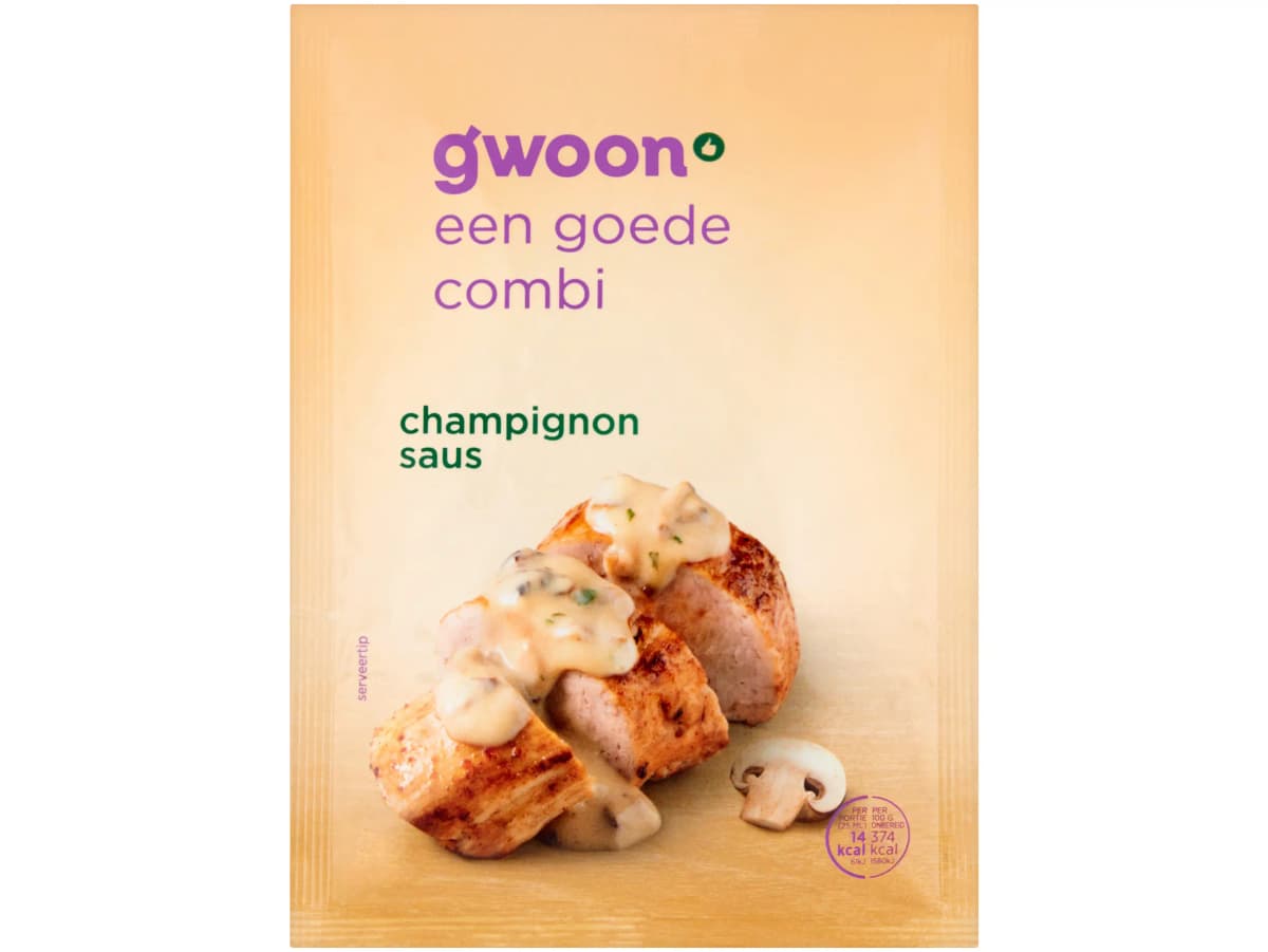 Mix voor champignonsaus Mix voor champignonsaus