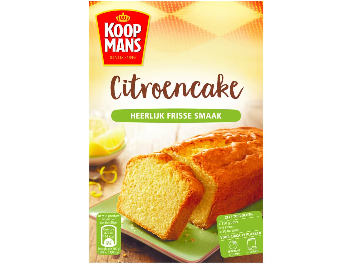 Citroencake mix