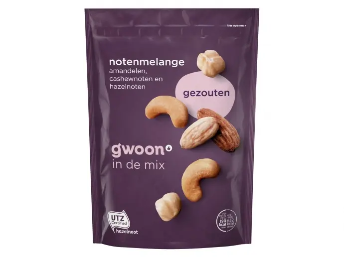 Notenmelange gezouten