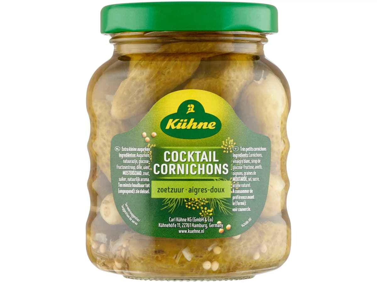 Cocktail cornichons