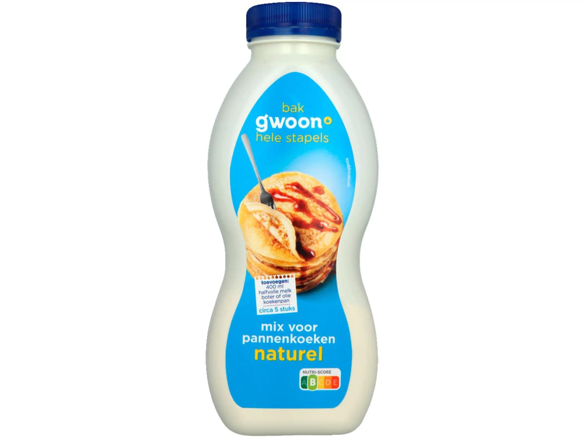 Mix pannenkoeken shaker