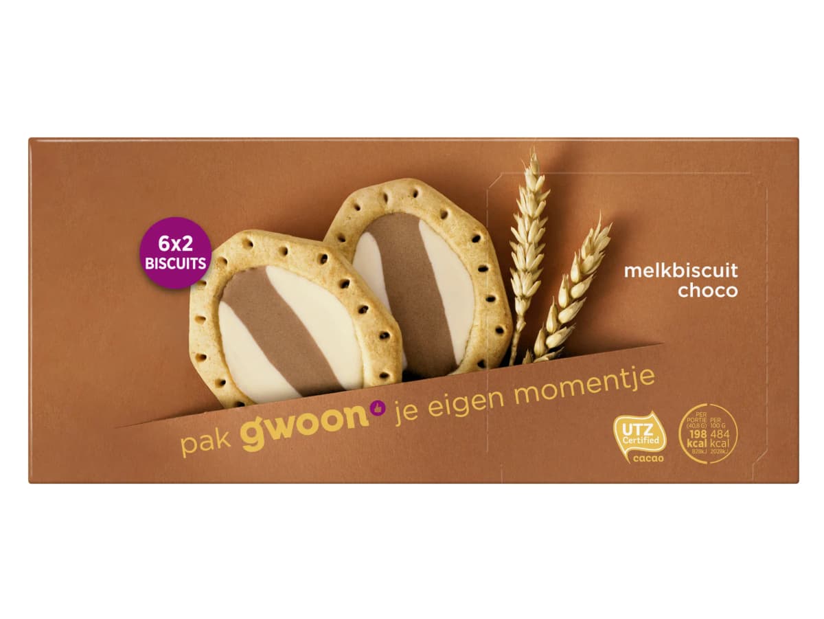 Melkbiscuit choco