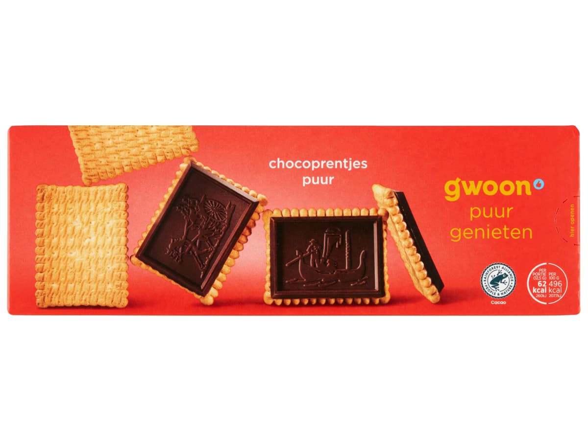 Chocoprentjes puur