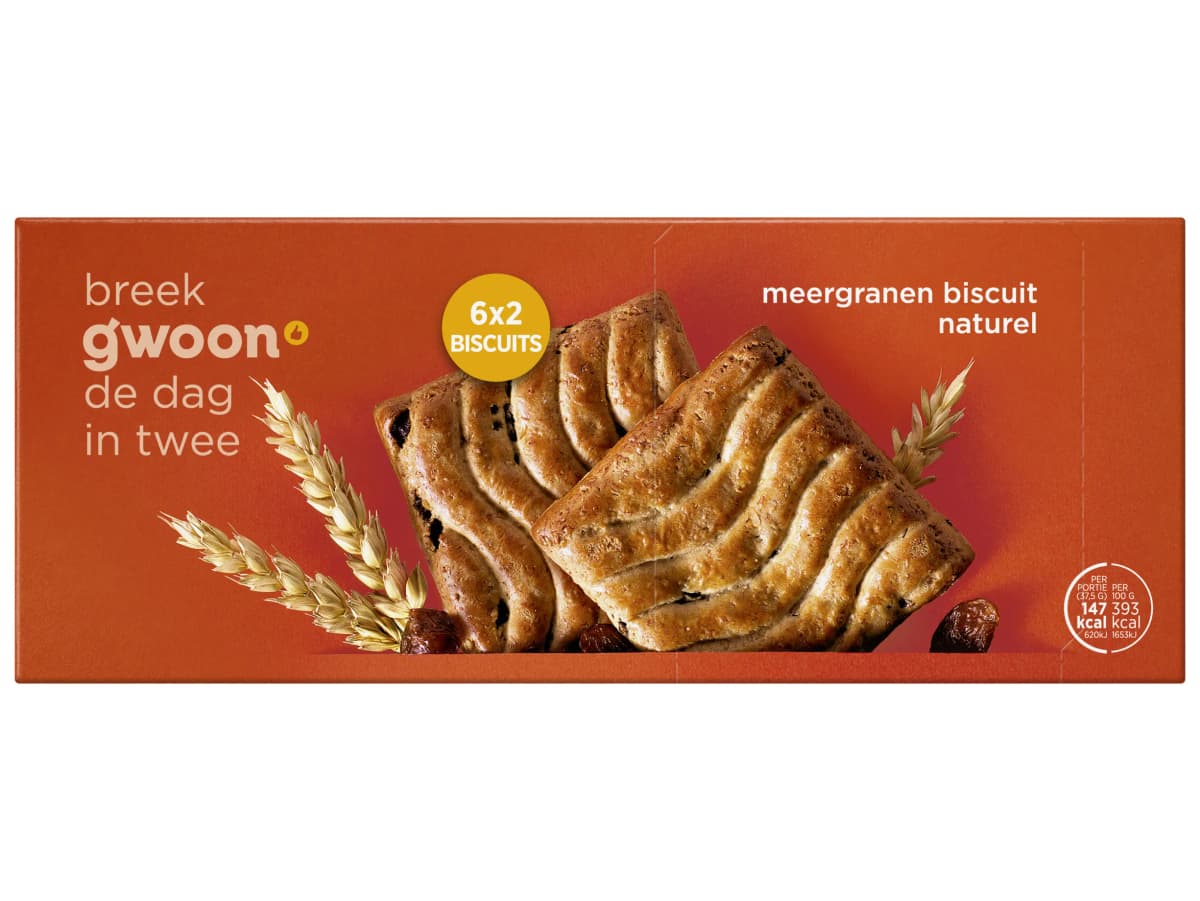 Meergranenbiscuit krenten