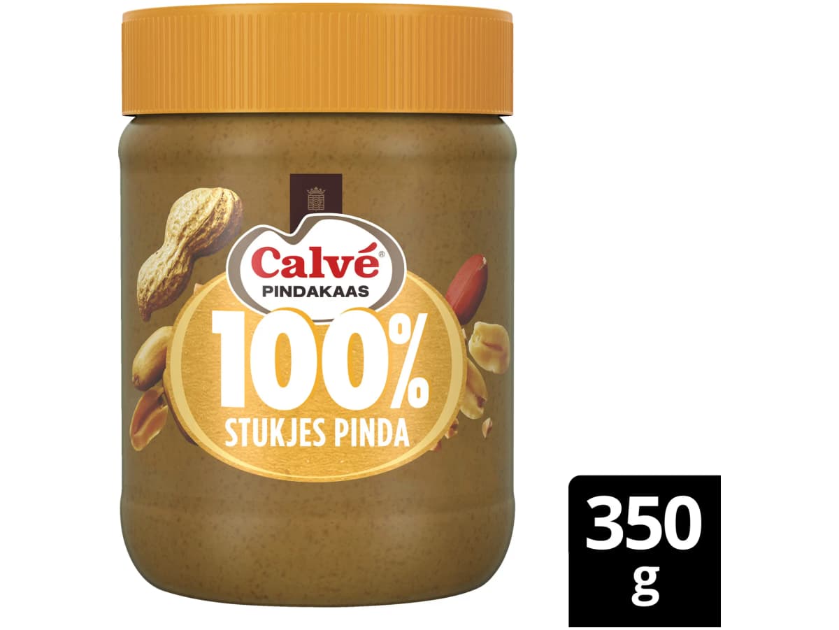 Pindakaas 100% Grof Gemalen Pinda's
