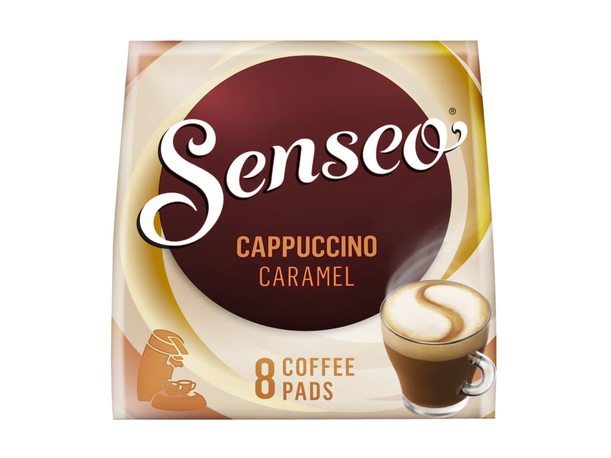 Cappuccino caramel koffiepads