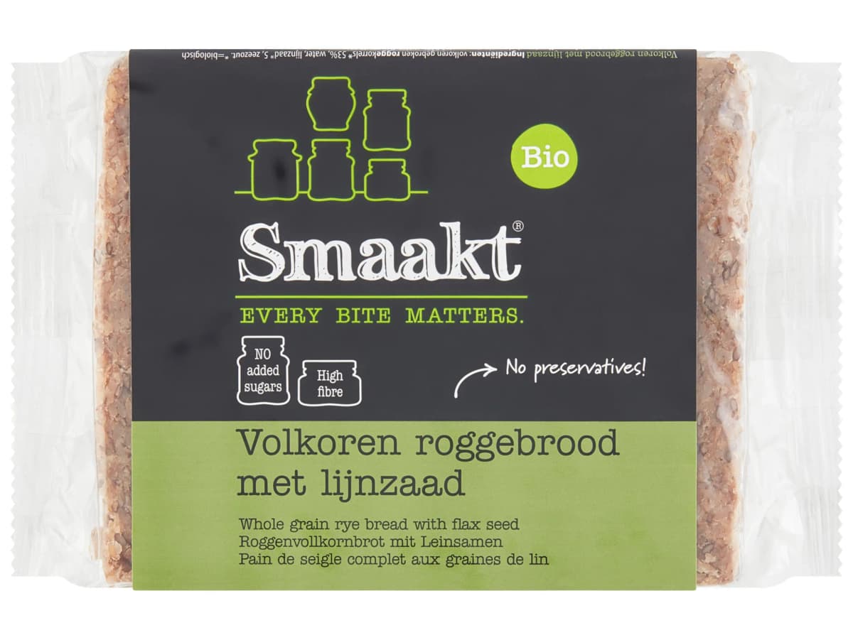 Volkoren roggebrood Volkoren roggebrood