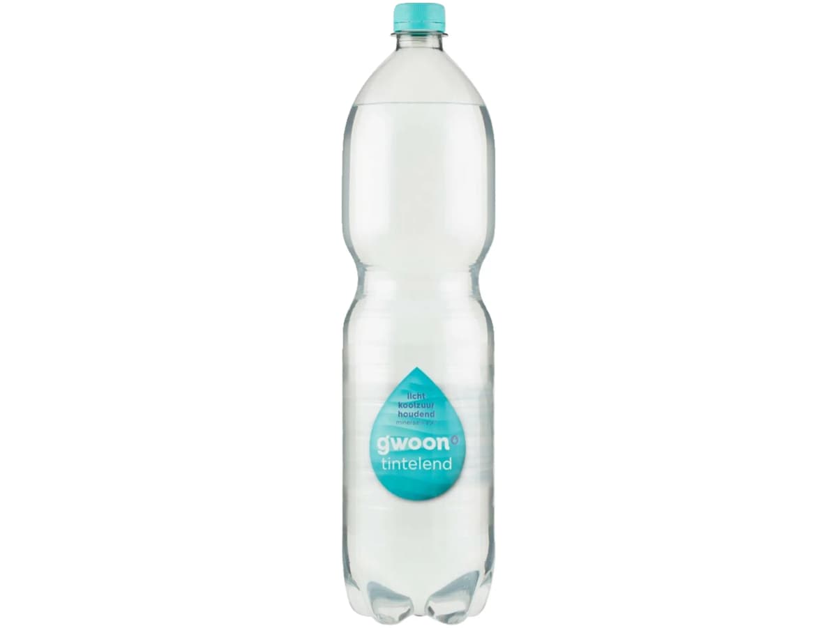 Mineraalwater licht sprankelend