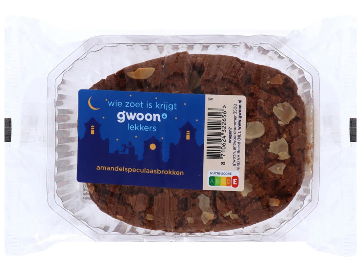 Amandel speculaasbrokken