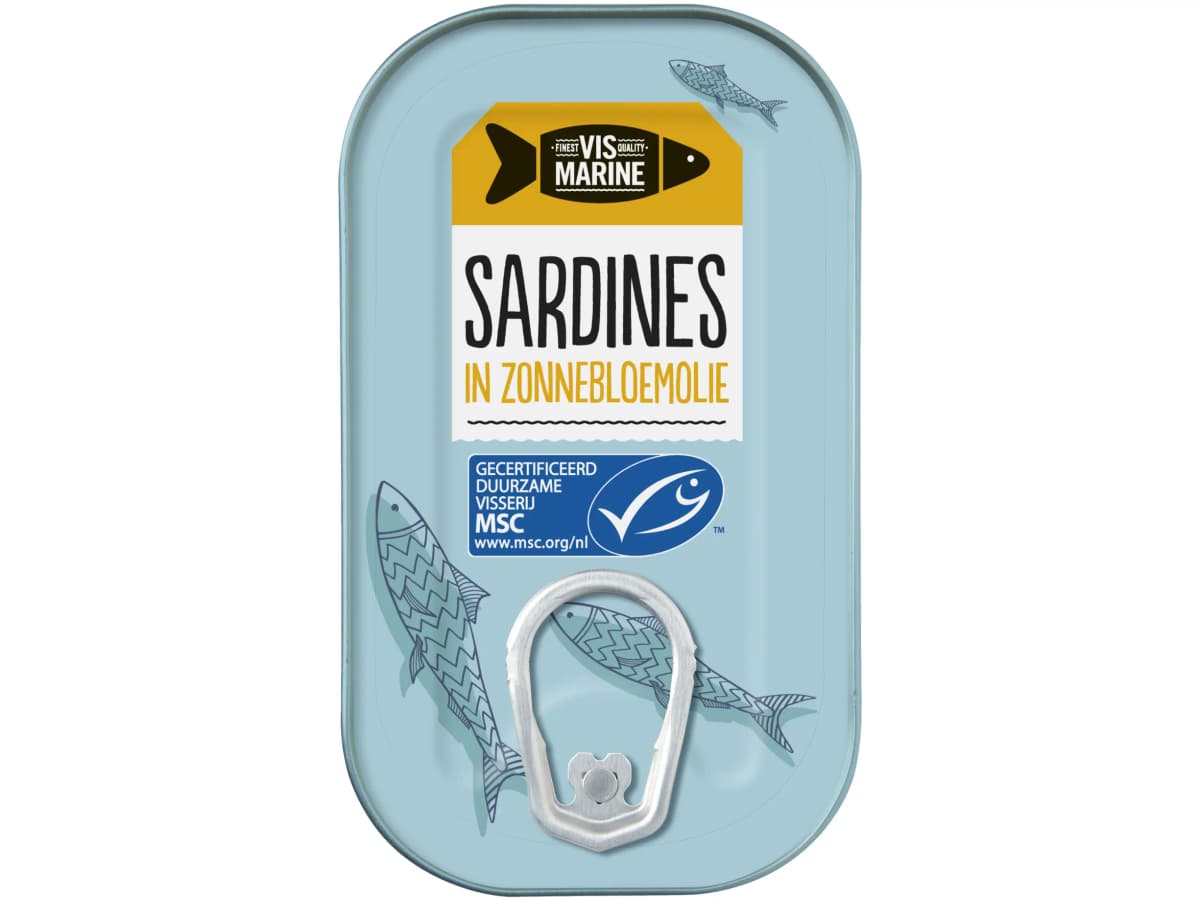 Sardines in zonnebloemolie