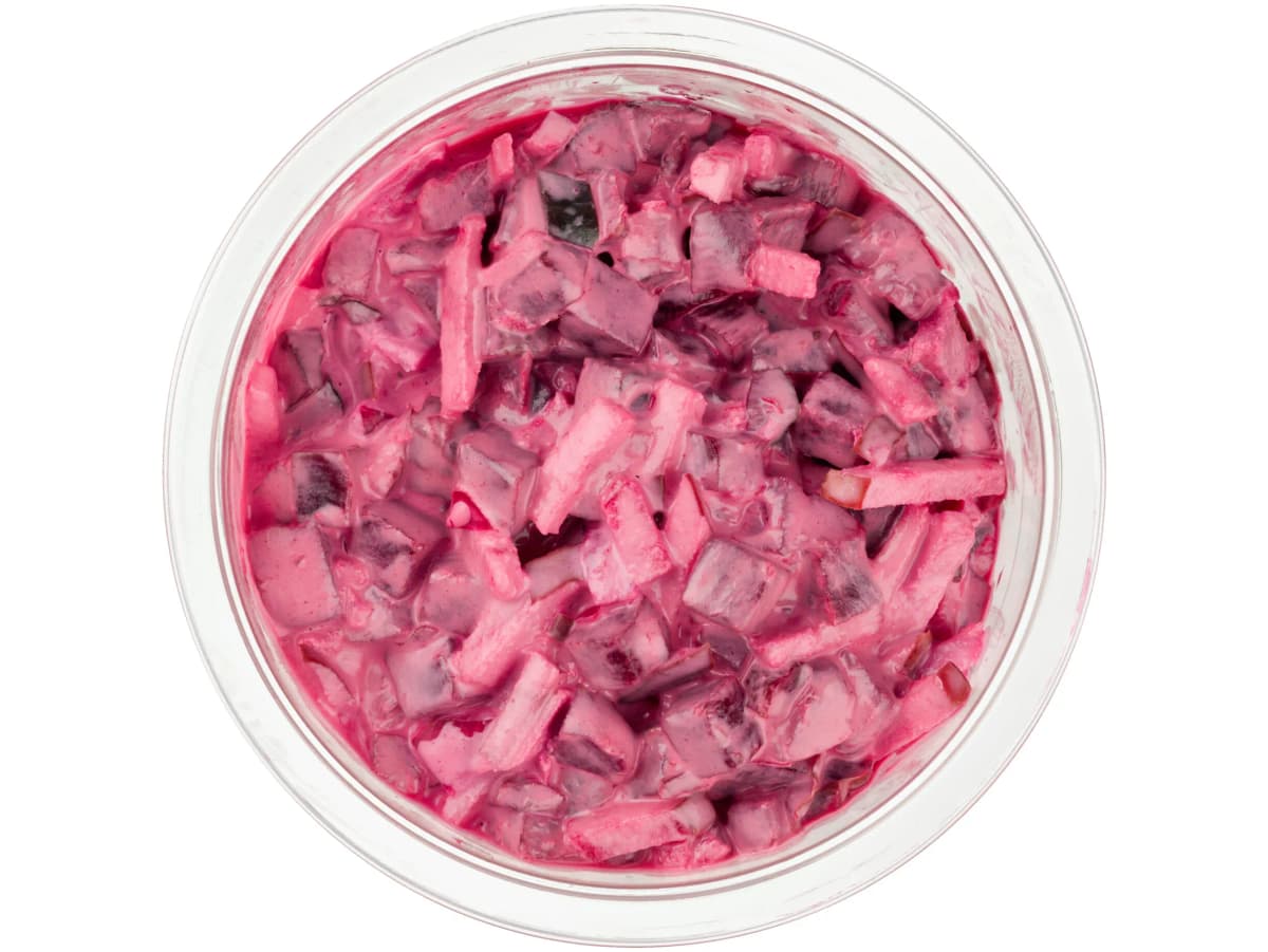 Rode bieten salade